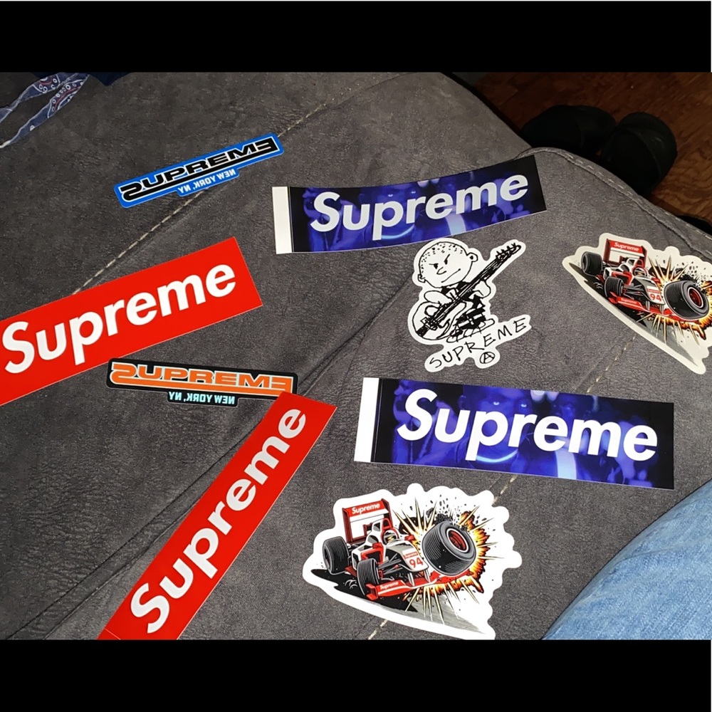 Supreme stickers